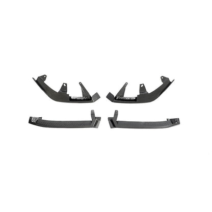 Front Bumper Lip (for M-Sport, Carbon) for BMW 5/i5 Series G60/60E/61 2023- - image 8