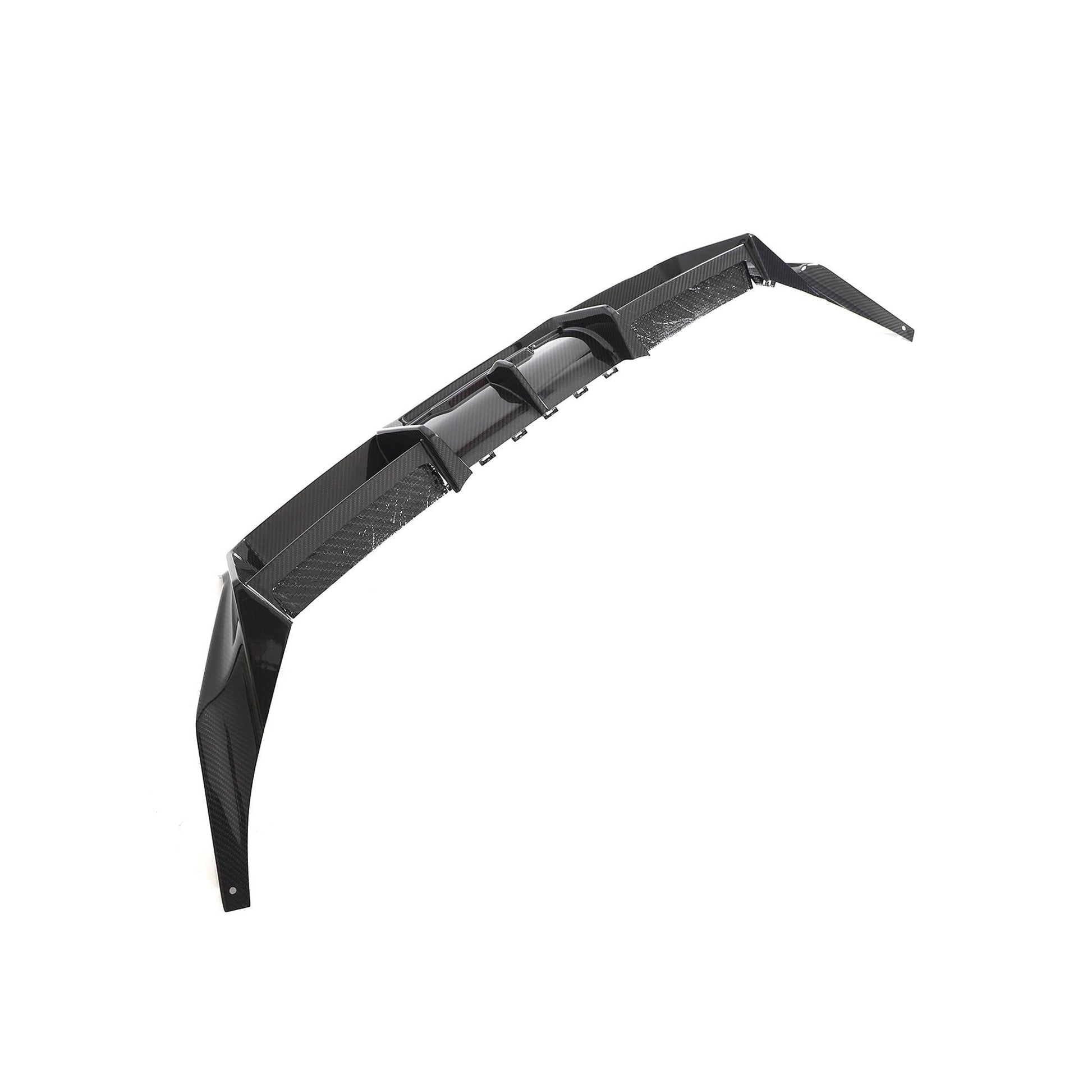 Rear Bumper Diffuser V2 (for G87, Carbon) for BMW 2 Series G42 2021- - image 8