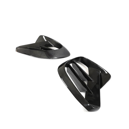 Covers on the front bumper (GLE63 AMG, Carbon) for Mercedes GLE coupe C292 2015-2019 - image 8