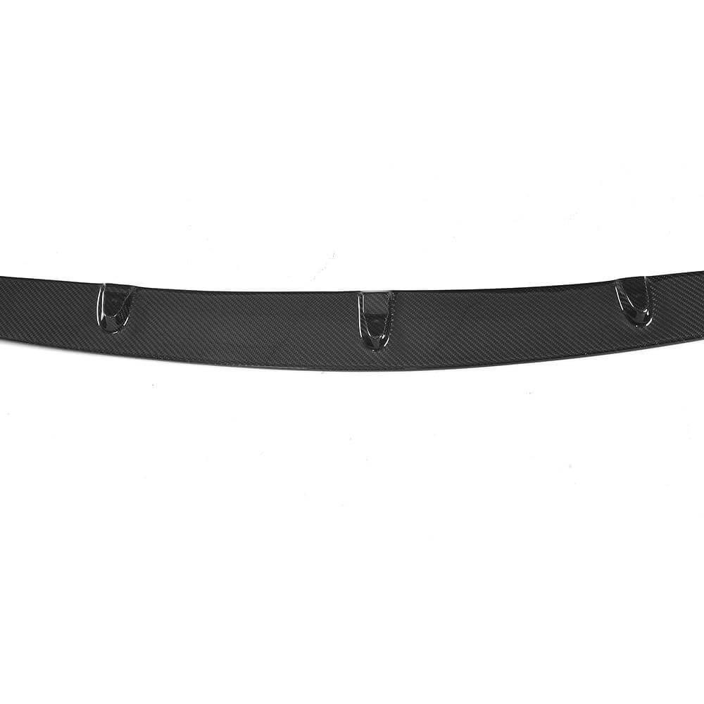 Lip V1 front bumper cover (for coupe/cabriolet C63 AMG 2015-2019, Carbon) for Mercedes C-class W205 2014-2021 - image 8