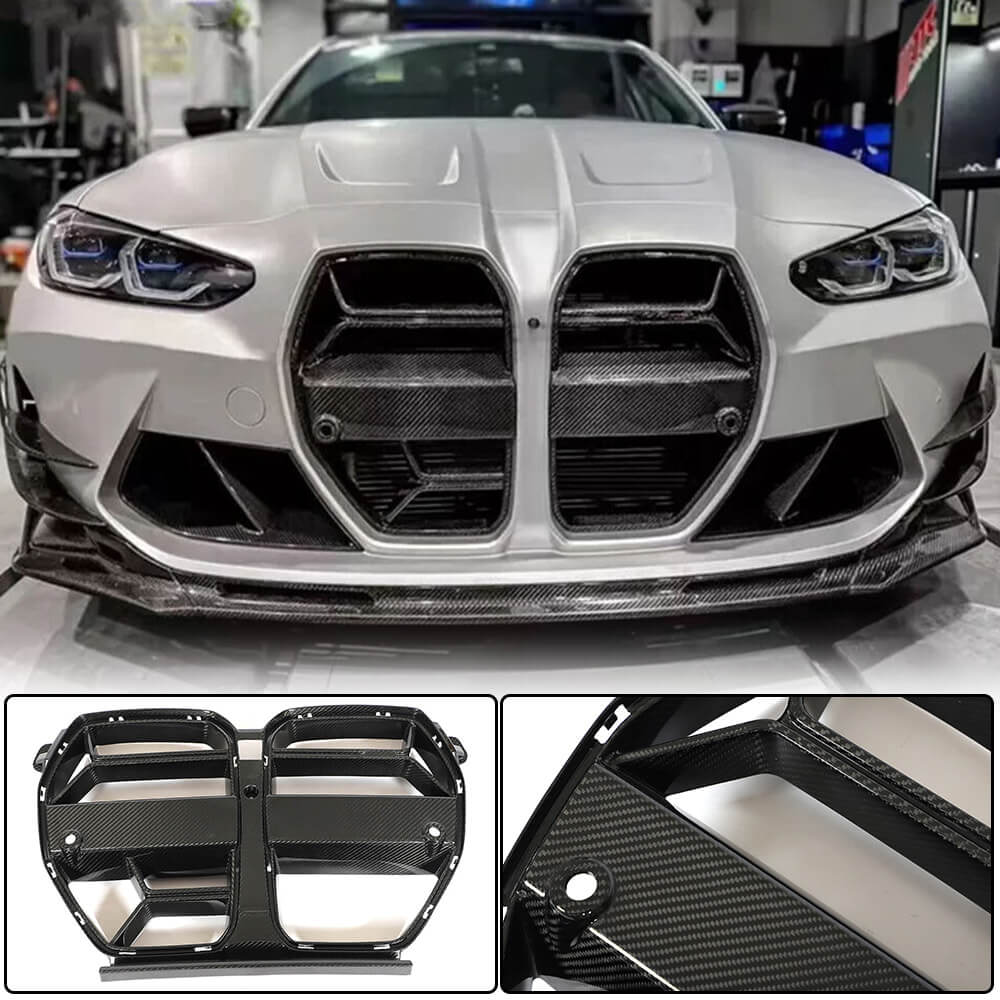 Nostrils V1 (for G82/G83, Dry Carbon) for BMW 4 series G22/23/26 2020- - image 8