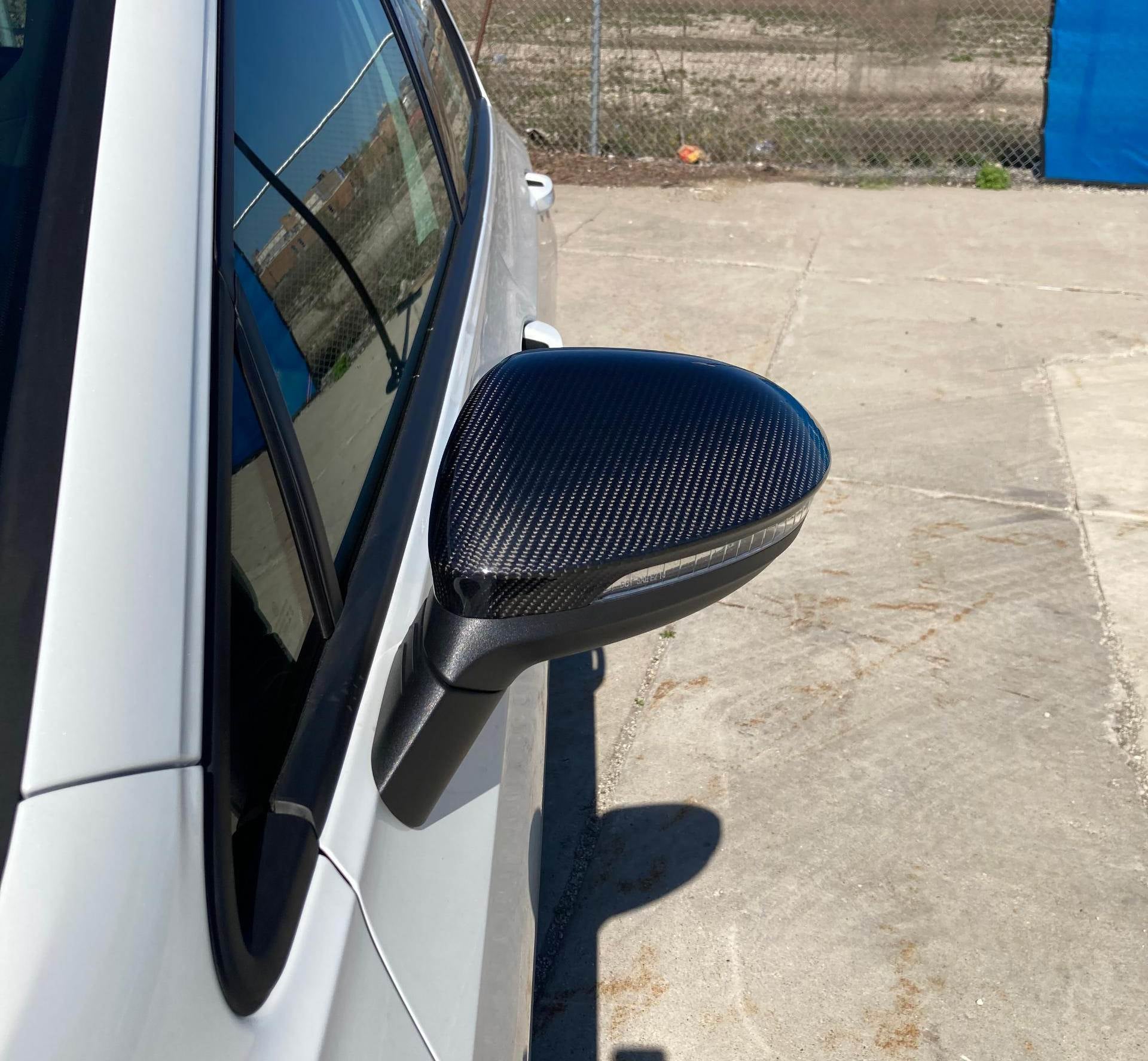 Mirror Covers (Carbon) for Volkswagen Golf 8 2019- - image 8