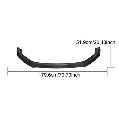 Front bumper lip V2 (for S-Line 2016-2020, Carbon) for Audi A5 2016-2025 - image 8
