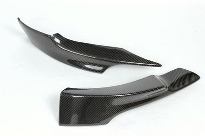 Front Bumper Flap Extensions (for E92/E93 M-Sport 2006-2009, Carbon) for BMW 3 Series E-90/91/92/93 2005-2011 - image 8