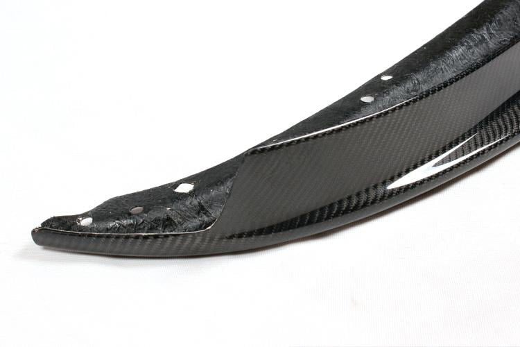 Front Bumper Lip Carbon Fiber V2 (2008-2011 M-Sport) for BMW 3 series E-90/91/92/93 2005-2011 - image 8