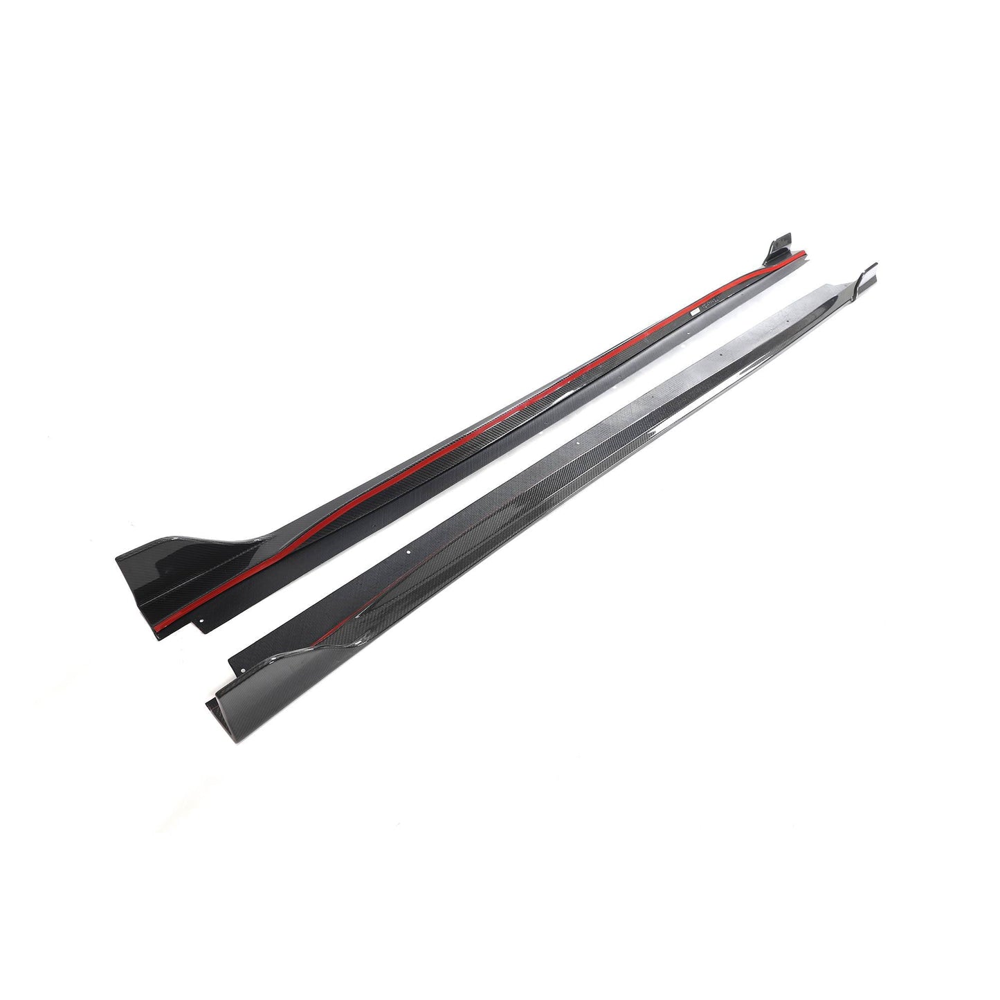 Side Skirts (for RC F 2014-2018, Carbon) for Lexus RC 200t 2014- - image 8