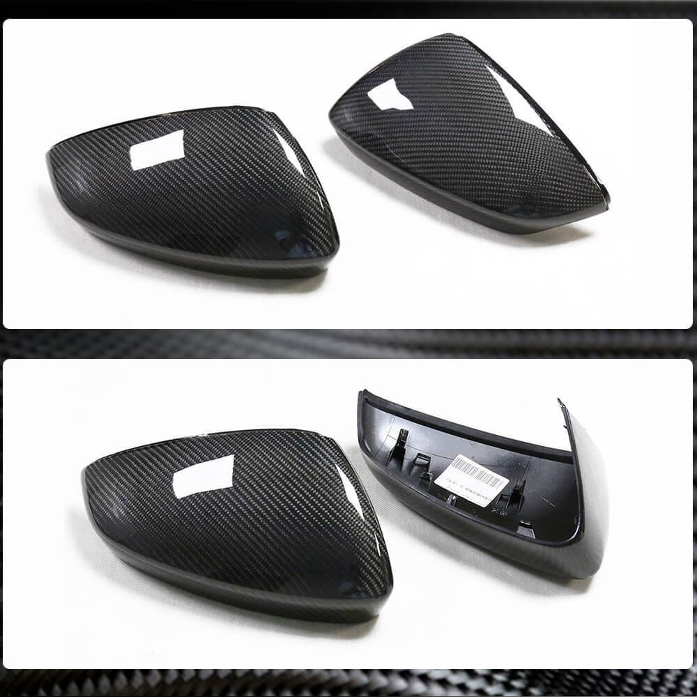 Mirror covers (Carbon) V1 for Audi A3 2020 - image 8