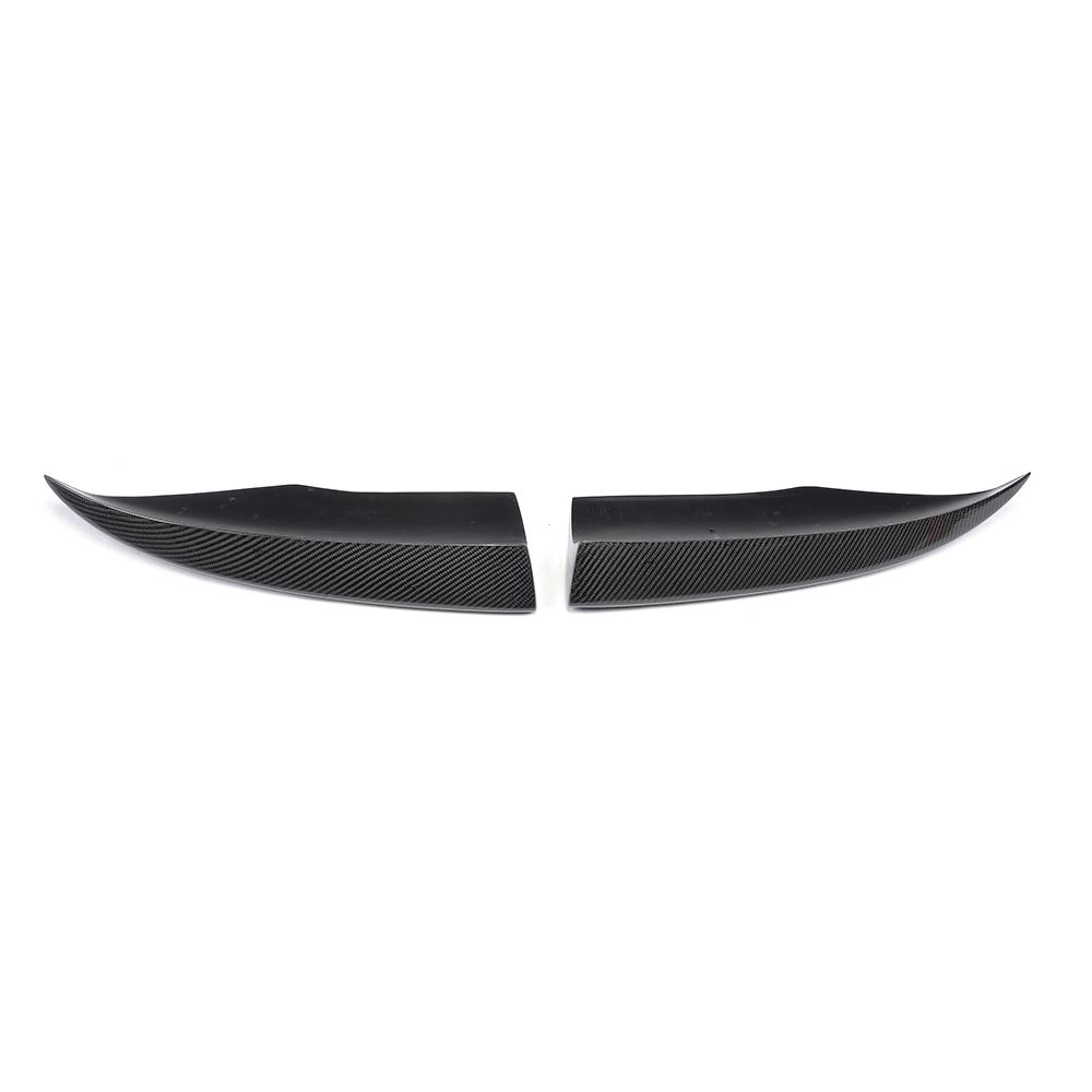 Rear bumper flaps Flap (for S-Line Sedan 2012-2016, Carbon) for Audi A3 2012-2020 - image 8
