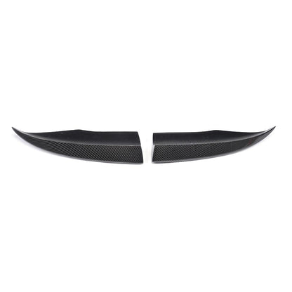 Rear bumper flaps Flap (for S-Line Sedan 2012-2016, Carbon) for Audi A3 2012-2020 - image 8