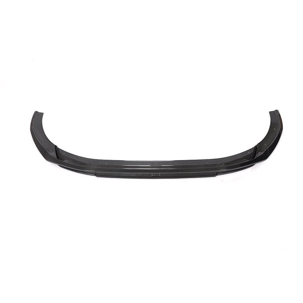 Front bumper lip Lip V2 (for S-Line Sedan 2019-2024, Carbon) for Audi A4 B9 2015-2024 - image 8