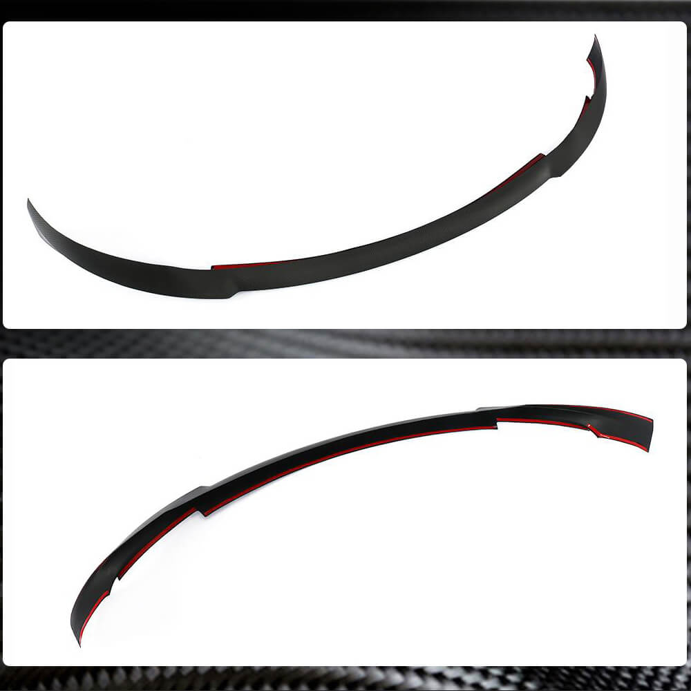 Front Bumper Lip V7 (2017-2023, Carbon) for Tesla Model 3 2017- - image 8