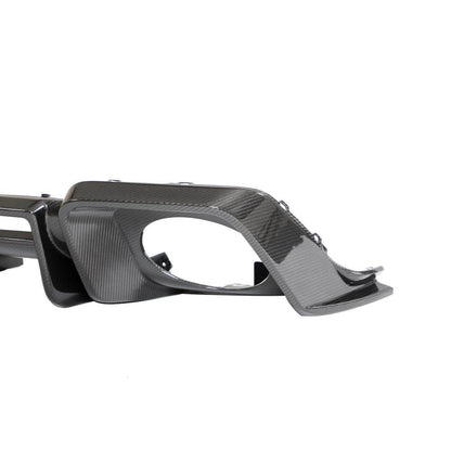 Rear Bumper Diffuser Dry Carbon Fiber for Audi R8 2015- - image 8