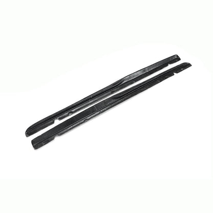 Side Skirts V4 (for C43/C63 AMG 2015-2019, Carbon) for Mercedes C-сlass W205 2014-2021 - image 8