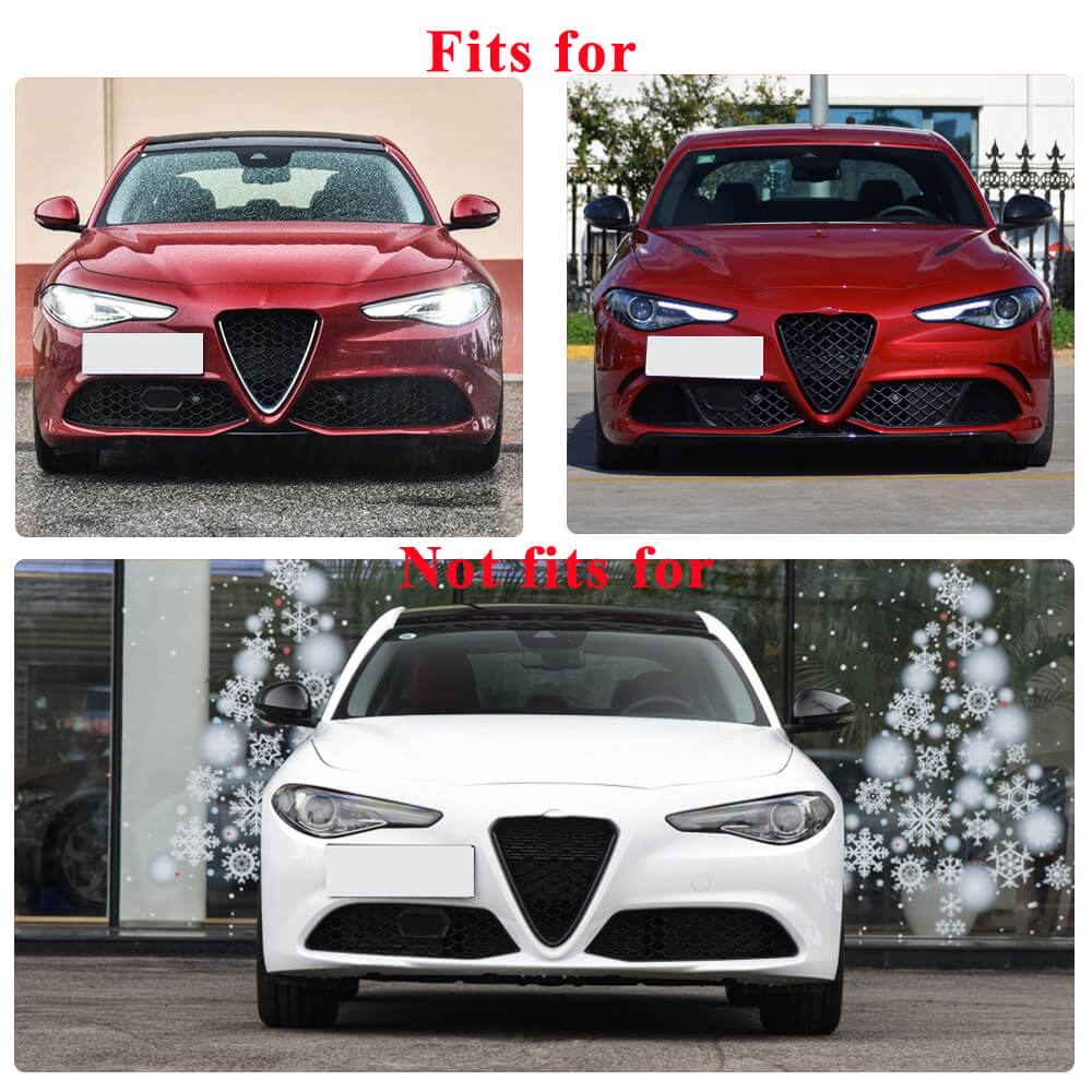 Grille Cover (for Sport/Quadrifoglio) for Alfa Romeo Giulia 2016-2022 - image 8