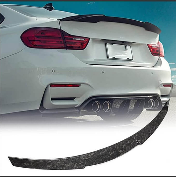 Rear Trunk Spoiler Carbon Fiber V9 (for F82) for BMW 4 series F-32 2012-2020 - image 8