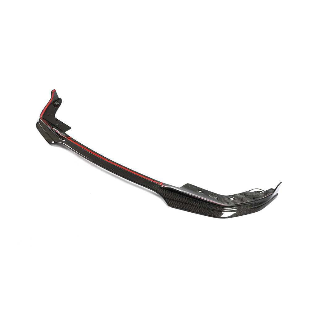 Front Bumper Lip V3 for M-Sport 2018-2022, Carbon for BMW 3 Series G20/G21 2018- - image 8
