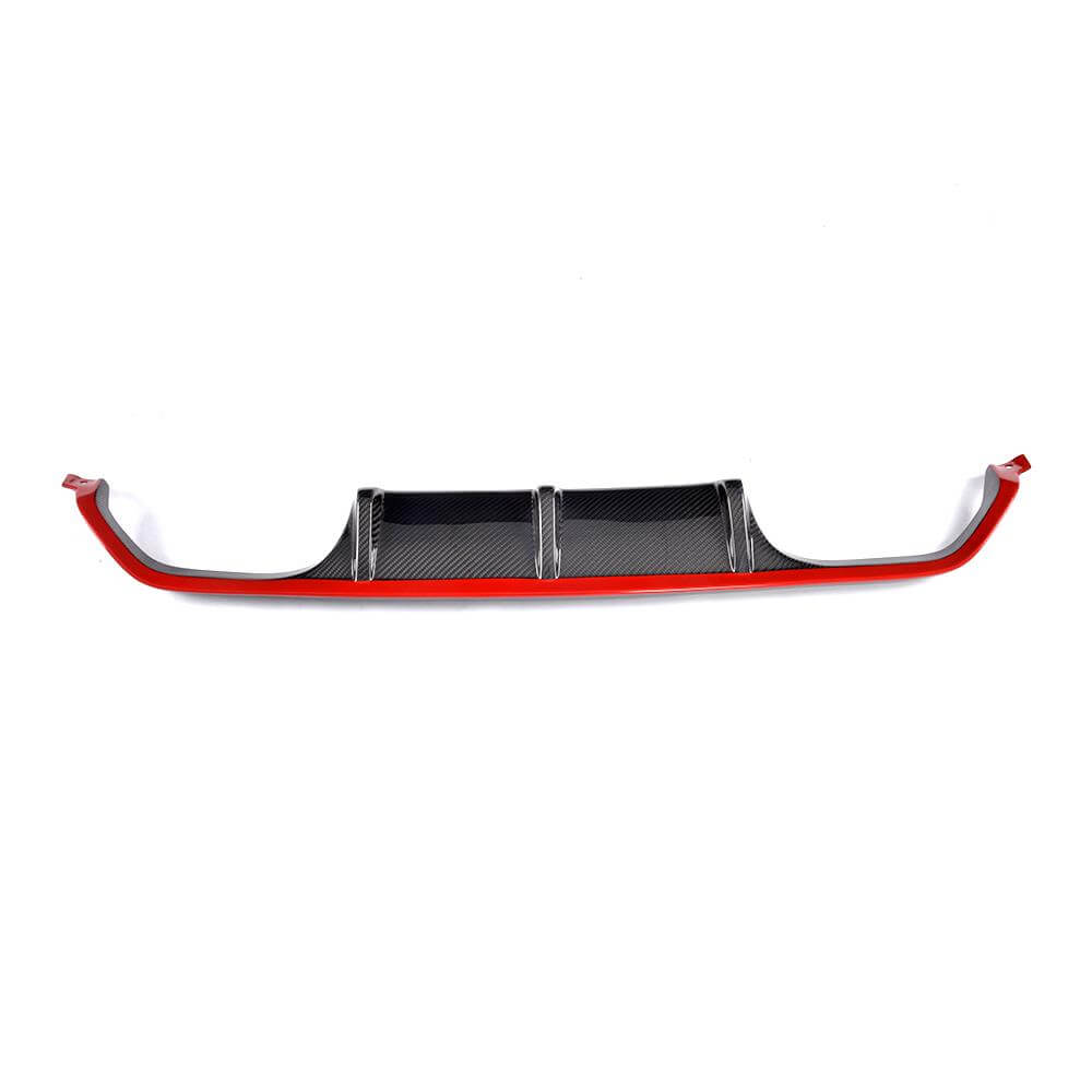 Rear Bumper Diffuser V8 (for F82/F83, Carbon) for BMW 4 Series F32/F33/F36 2012-2020 - image 8