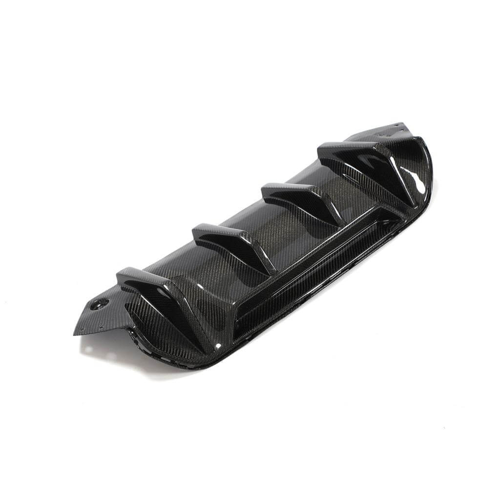 Rear Bumper Diffuser Carbon Fiber V1 (2017-2020, F90) for BMW 5 Series G30/31 2017-2023 - image 8