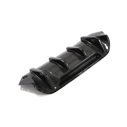 Rear Bumper Diffuser Carbon Fiber V1 (2017-2020, F90) for BMW 5 Series G30/31 2017-2023 - image 8