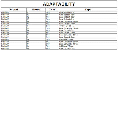 Rear Bumper Diffuser V3 (for F80, Carbon) for BMW 3 Series F-30/31/34 2012-2019 - image 8