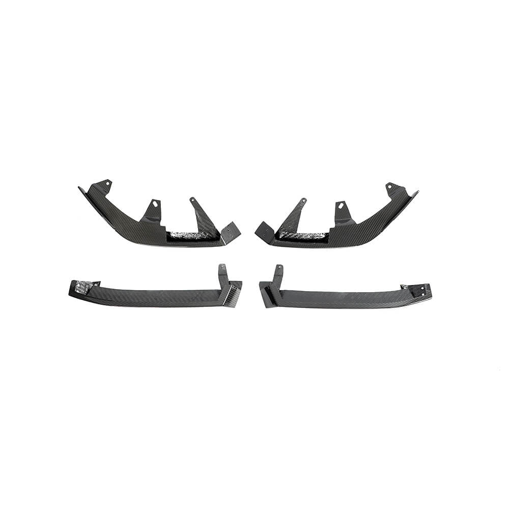 Front Bumper Lip (for M-Sport, Carbon) for BMW 5/i5 Series G60/G60E/G61 2023- - image 8