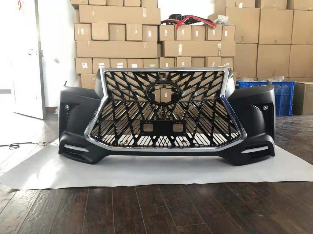 Front bumper Lexus-design V1 (for 2015-2020) for Toyota Hilux 2015- - image 1