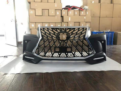 Front bumper Lexus-design V1 (for 2015-2020) for Toyota Hilux 2015- - image 1