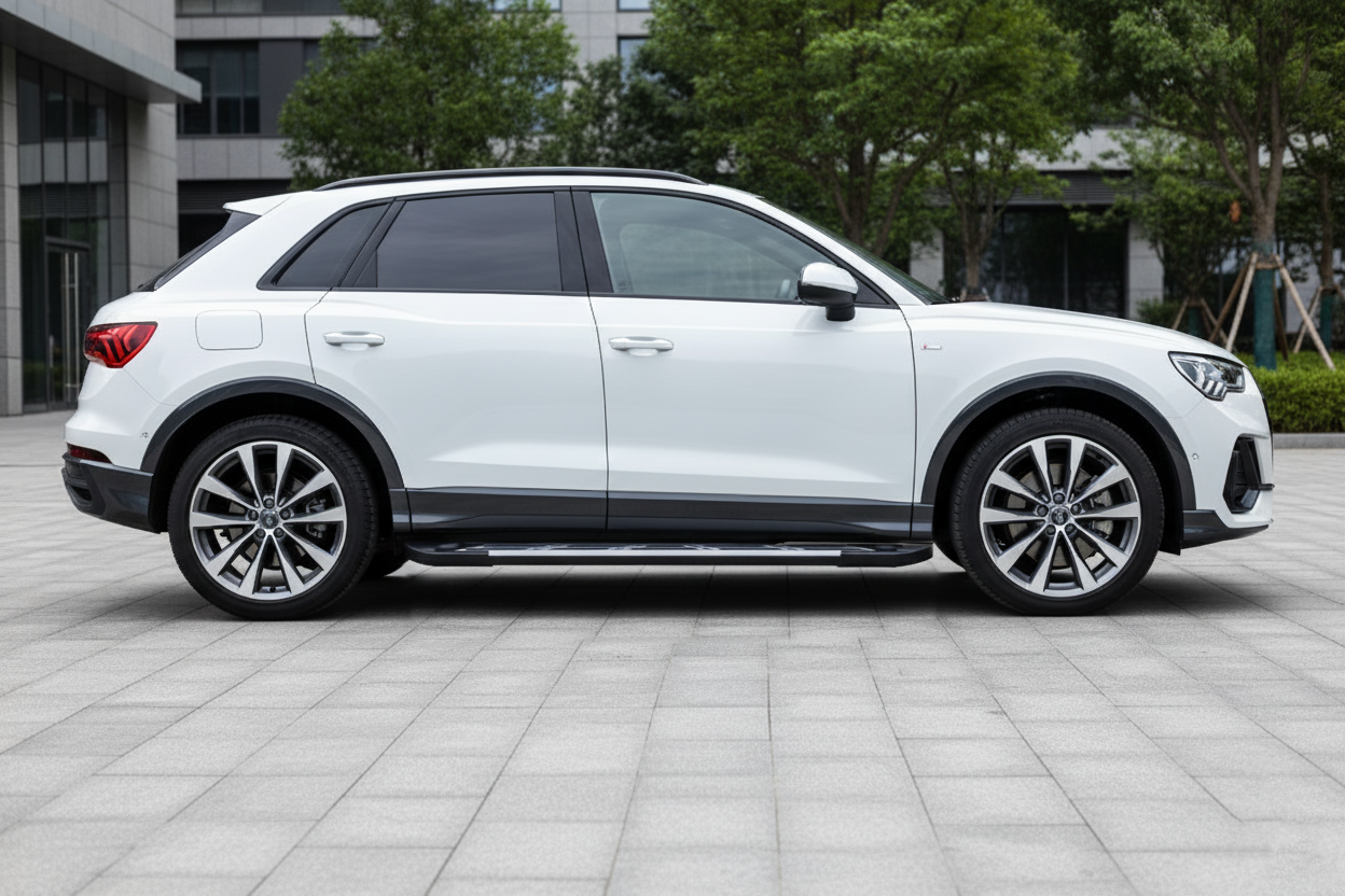 Side Steps Sunrise (2 pcs, Aluminum) for Audi Q3 2019- - image 1