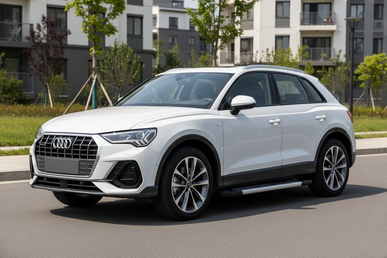 Side Steps Vision New Grey (2 pcs, Aluminum) for Audi Q3 2019- - image 1