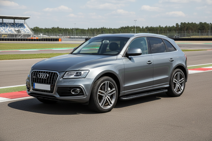 Side Steps Bosphorus Black (2 pcs, Aluminum) for Audi Q5 2008-2017 - image 1