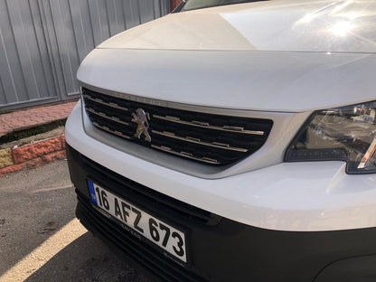 Grid overlays (stainless steel) for Peugeot Partner/Rifter 2019↗ - image 6