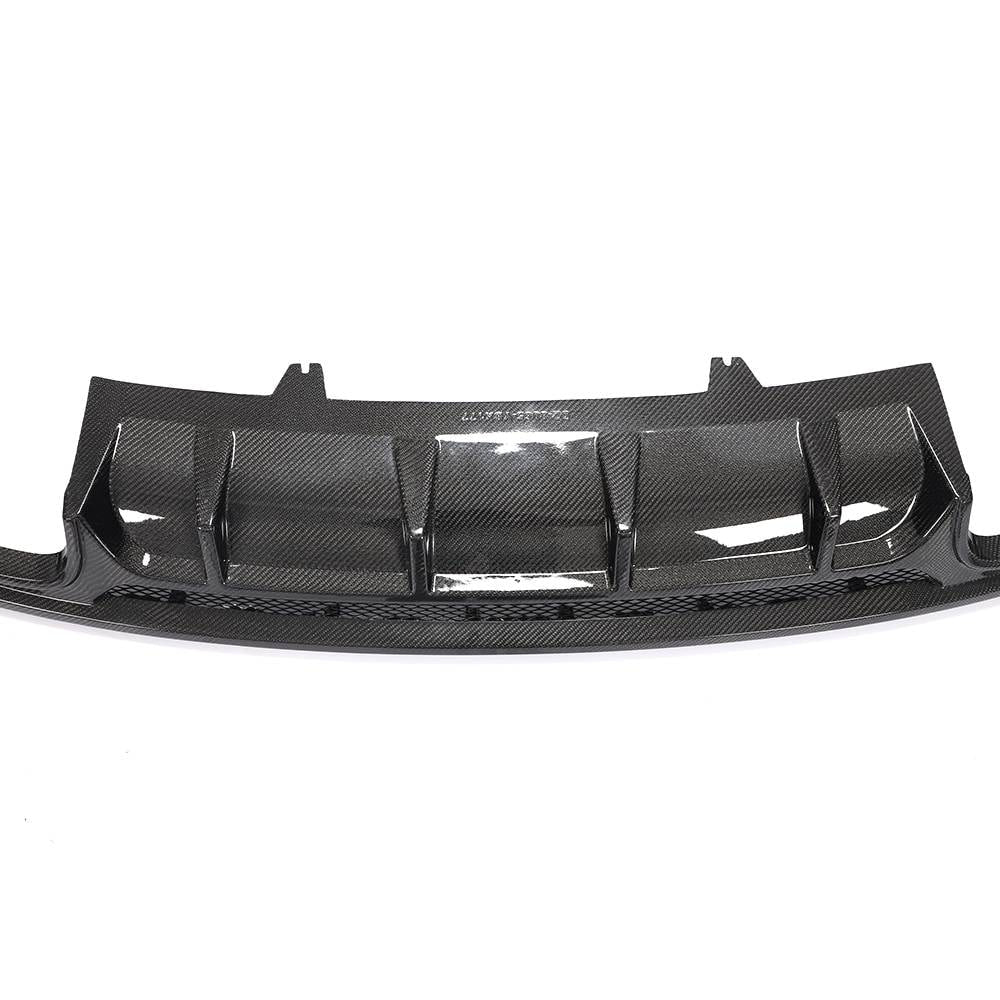Rear Bumper Diffuser V3 (for S-Line 2016-2020, Carbon) for Audi A5 2016-2025 - image 9