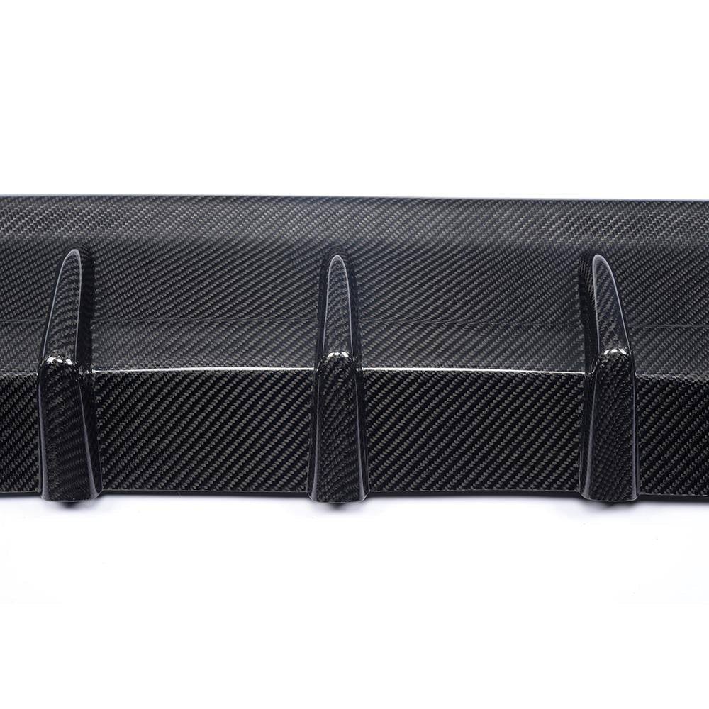 Rear Bumper Diffuser V2 for E92/E93 M-Sport, Carbon for BMW 3 Series E-90/91/92/93 2005-2011 - image 9