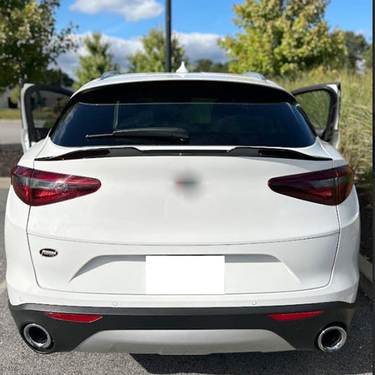 Lower spoiler V2 (2017-2023, Dry carbon) for Alfa Romeo Stelvio - image 2