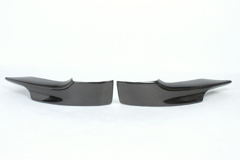 Front Bumper Flap Extensions (for E92/E93 M-Sport 2006-2009, Carbon) for BMW 3 Series E-90/91/92/93 2005-2011 - image 9