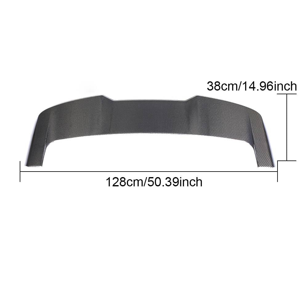 Rear window spoiler V1 (Natural carbon) for BMW X5 G05 2019- - image 9