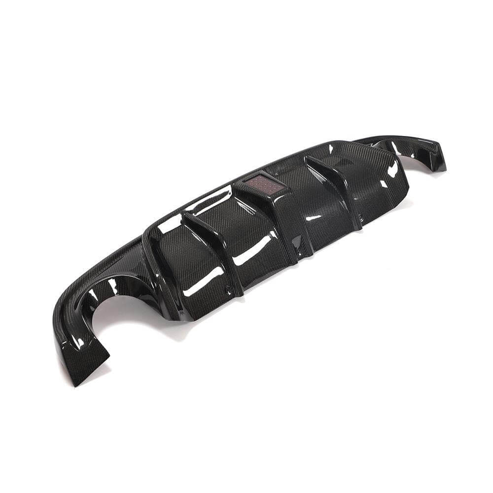 Rear Bumper Diffuser V4 (for Q50 Base/Sport 2014-2017, Carbon) for Infiniti Q50/Q60 2013-2024 - image 9