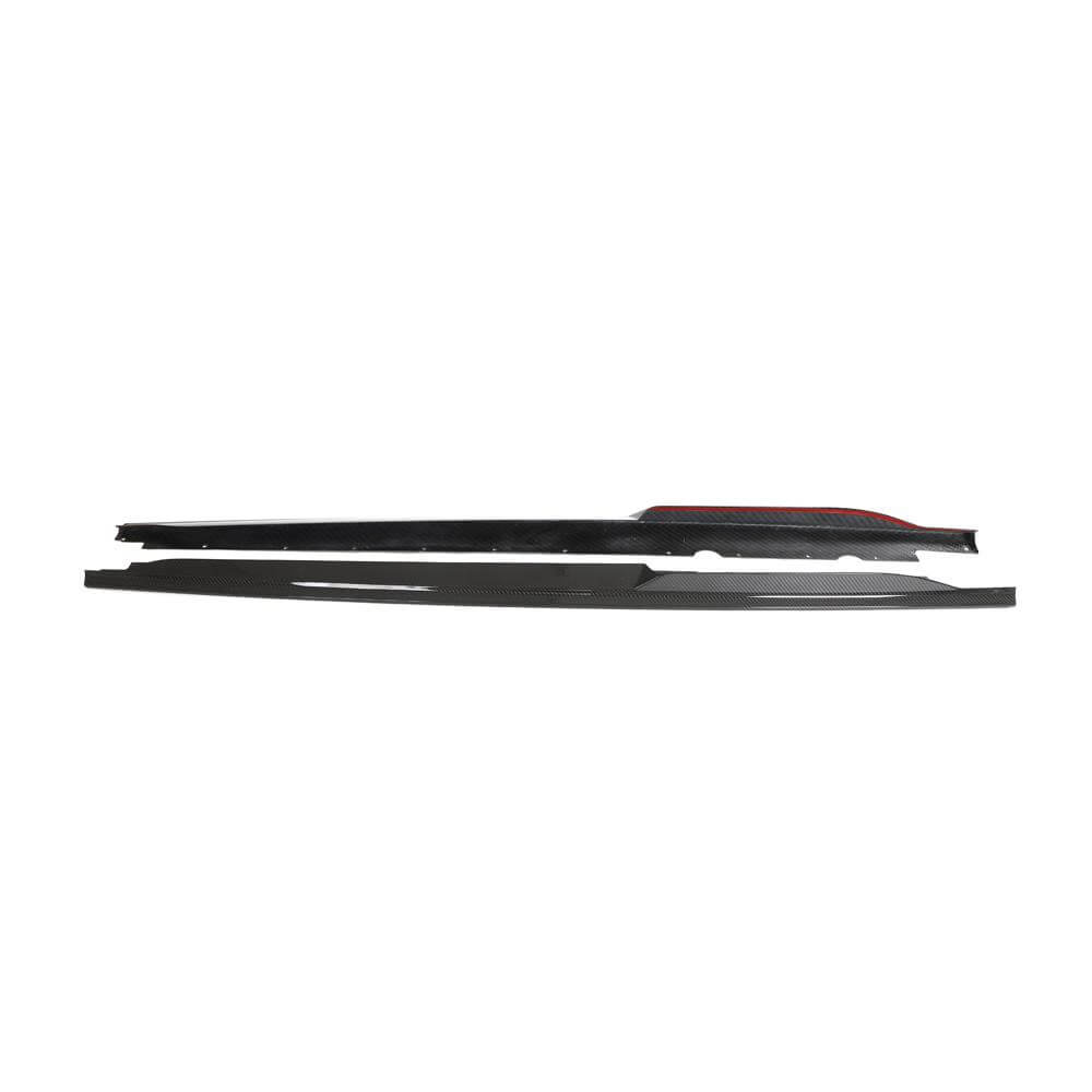 Side Skirts Dry Carbon Fiber for Audi R8 2015- - image 9