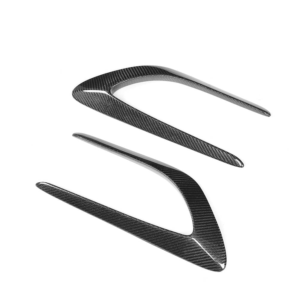 Carbon Front Fender Covers (for Coupe/Cabriolet C63 AMG 2015-2019) for Mercedes C-сlass W205 2014-2021 - image 9