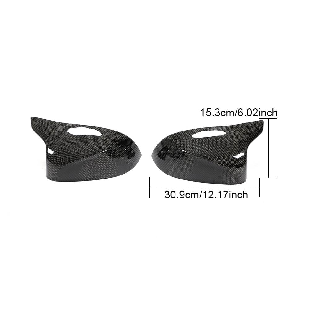 Carbon Mirror Caps (for F97 2019-2021) for BMW X3 G01 2018- - image 9