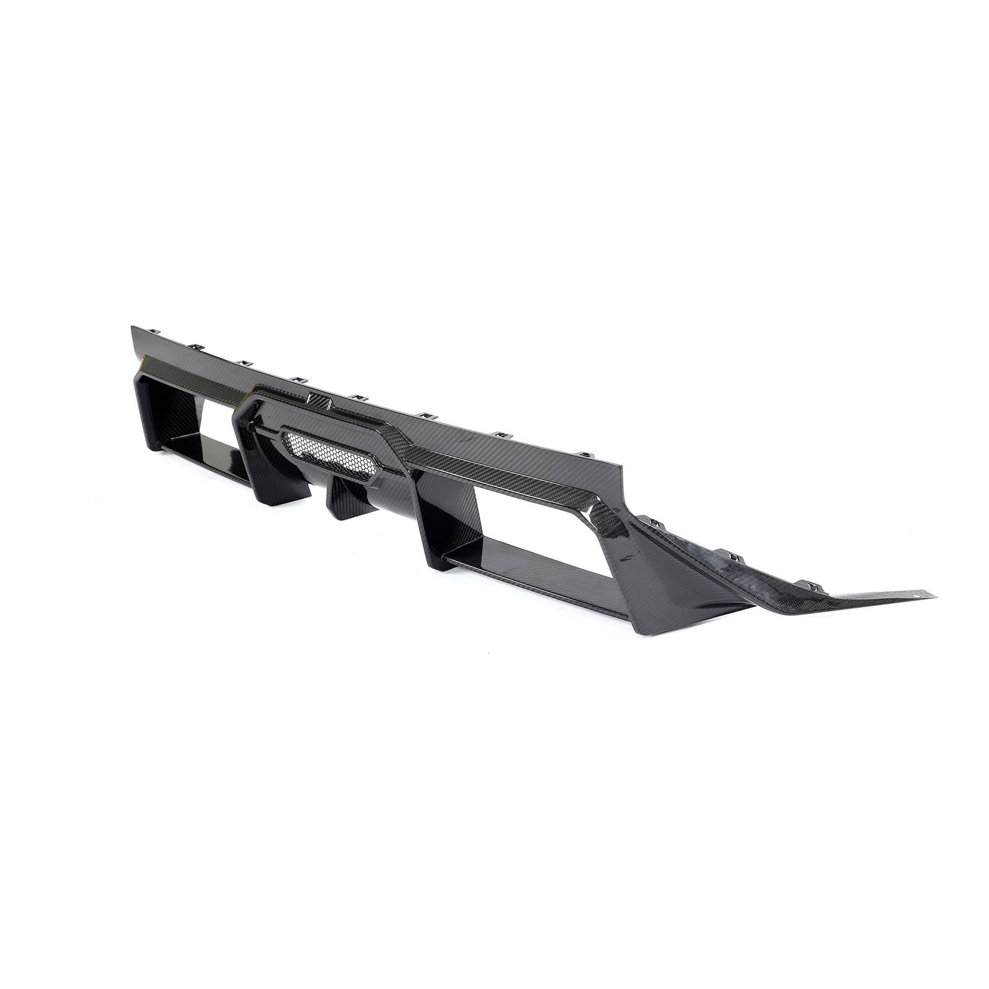 Rear Bumper Diffuser V2 (for G87, Carbon) for BMW 2 Series G42 2021- - image 9