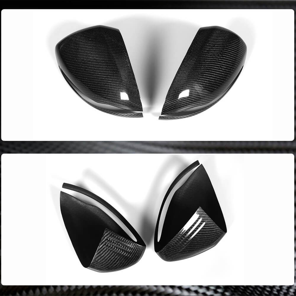 Mirror Covers V2 (2014-2017, Carbon) for Mercedes S-сlass W222 2013-2022 - image 9