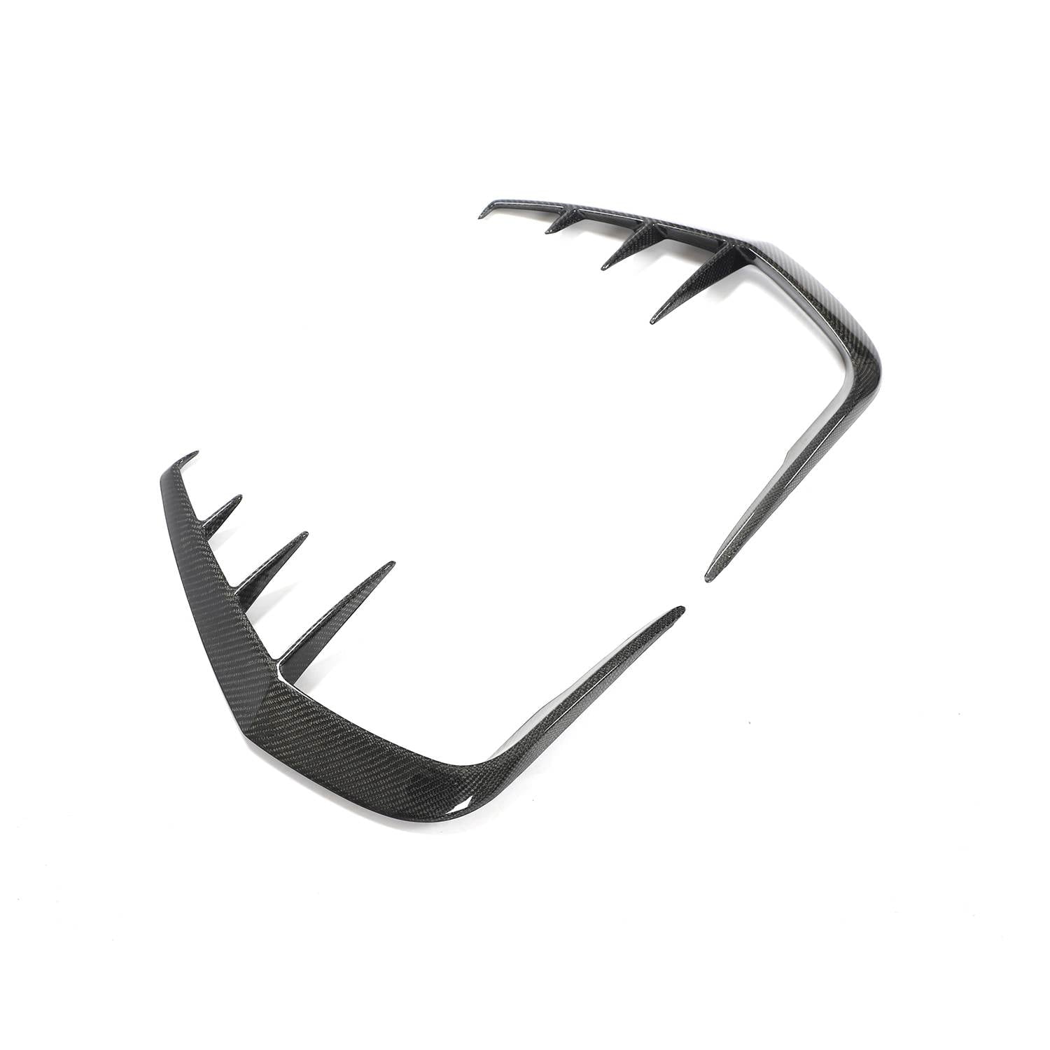 Covers on the rear bumper (for Q60 2016-2022, Carbon) for Infiniti Q50/Q60 2013-2024 - image 9