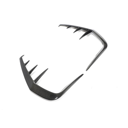 Covers on the rear bumper (for Q60 2016-2022, Carbon) for Infiniti Q50/Q60 2013-2024 - image 9