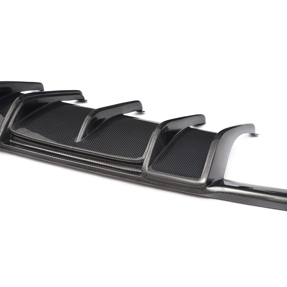 Rear bumper diffuser (for AMG-Line/CLS63 AMG 2011-2014, Carbon) for Mercedes CLS C218 2011-2018 - image 9