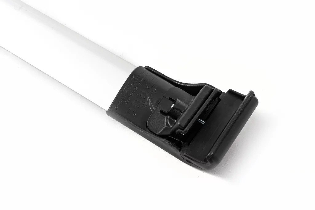 Roof rack (cross bars) for integrated roof rails lockable WingCarrier V2 (2 pcs) for Mitsubishi Grandis 2003-2011 - image 5