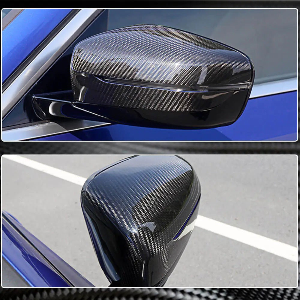 Mirror Caps M-Look V1 (Carbon) for BMW 7 Series G11/G12 2015-2022 - image 3