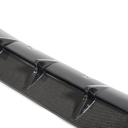 Rear bumper diffuser (for RC F 2014-2018, Carbon) for Lexus RC 200t 2014- - image 9