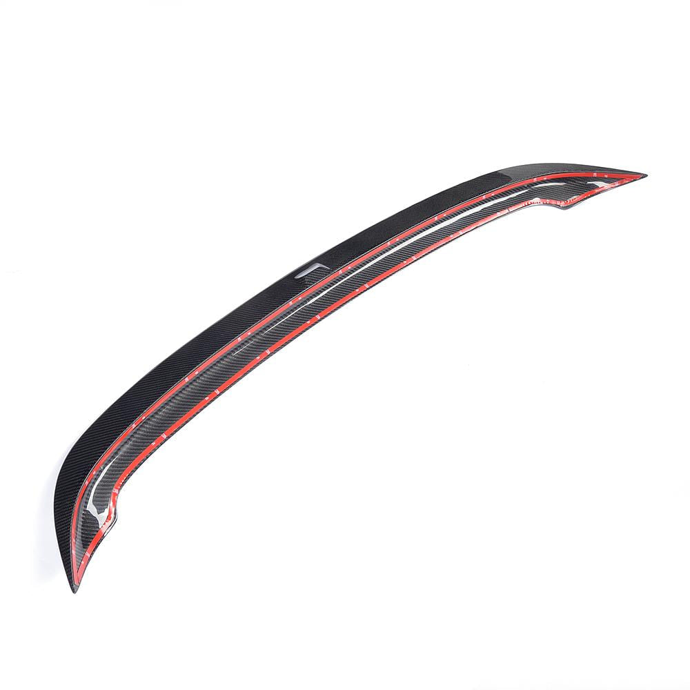 Spoiler V4 (for GTI/R HB 2010-2013, Carbon) for Volkswagen Golf 6 2008-2014 - image 9