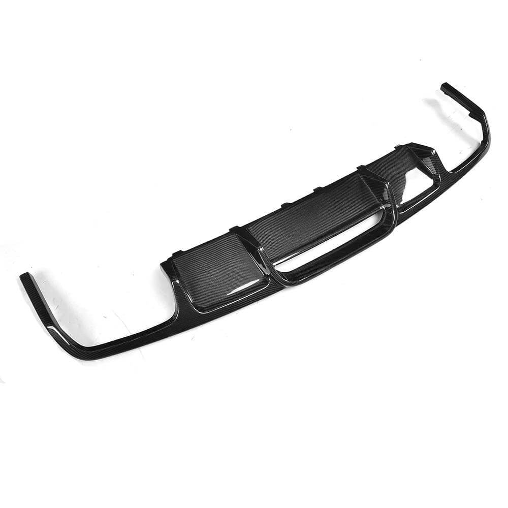 Rear Bumper Diffuser (for Base/CLS63 AMG 2015-2018, Carbon) for Mercedes CLS C218 2011-2018 - image 9